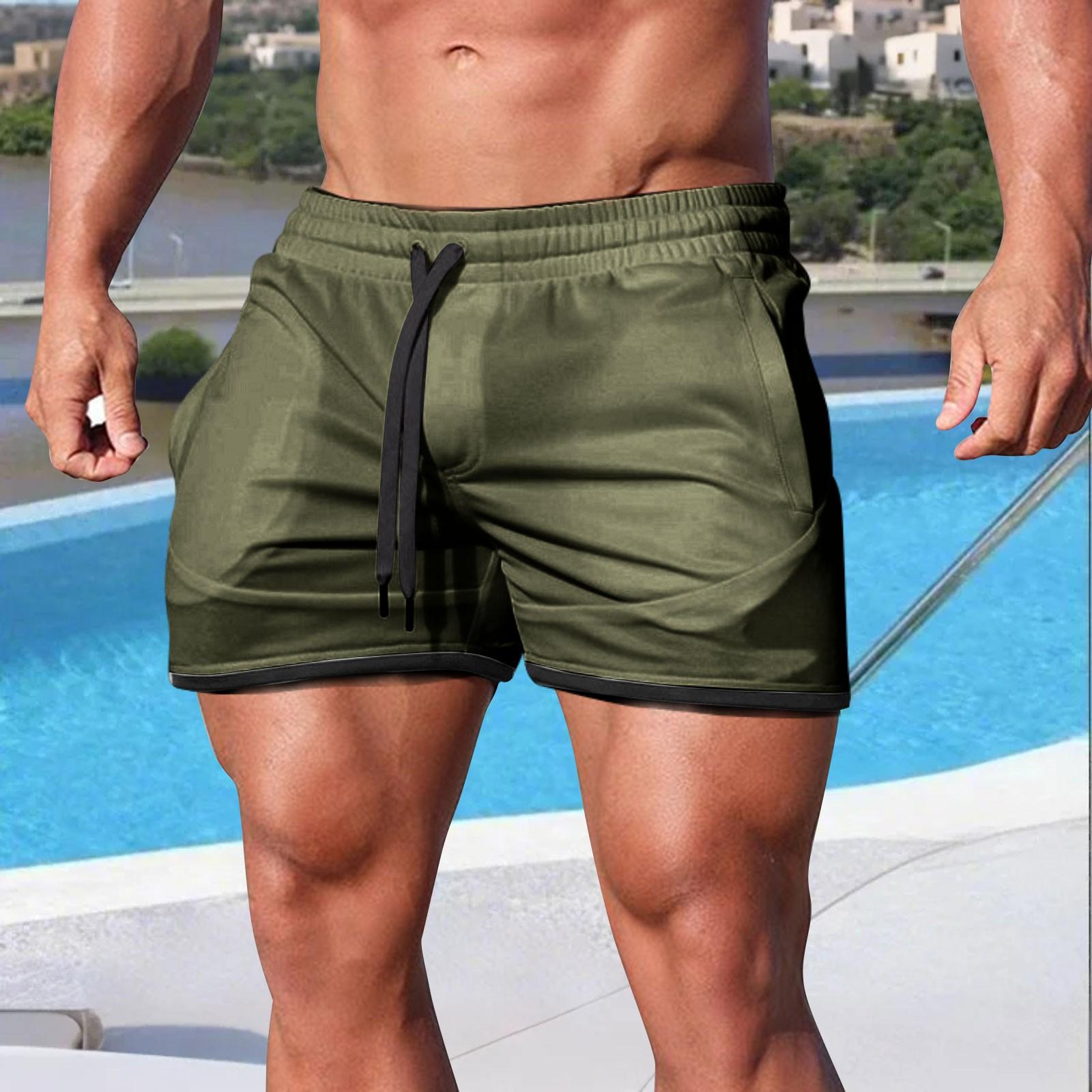 

Літні чоловічі повсякденні штани, спортивні пляжні шорти для бігу M