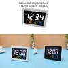 Digital Lcd Alarm Clock With Temperature Calendar For Students And Home Use