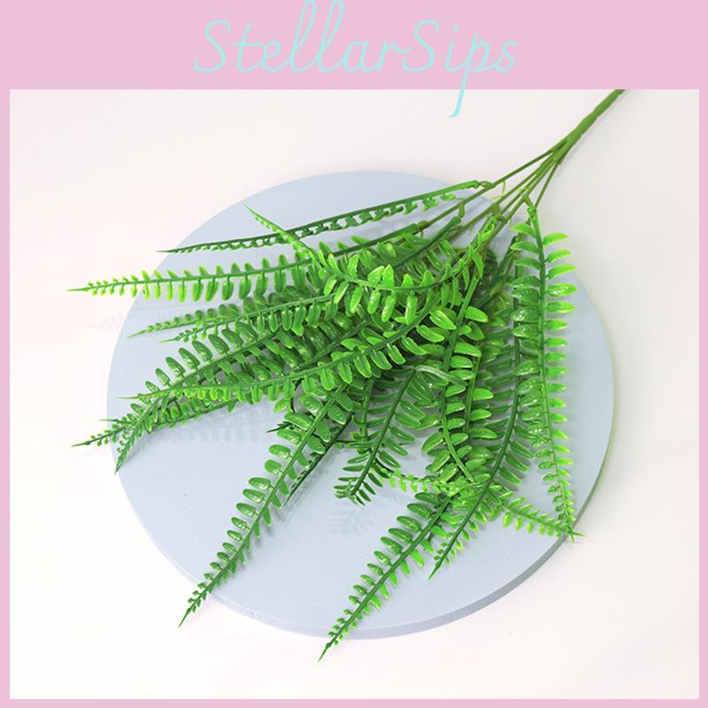 Fake Boston Fern With Material For Home Decoration And Photography Use