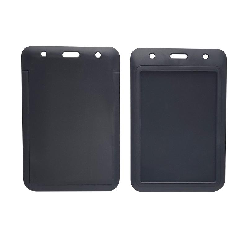 Cartoon-Colored ABS Plastic Slide-In Badge Holder for ID Cards