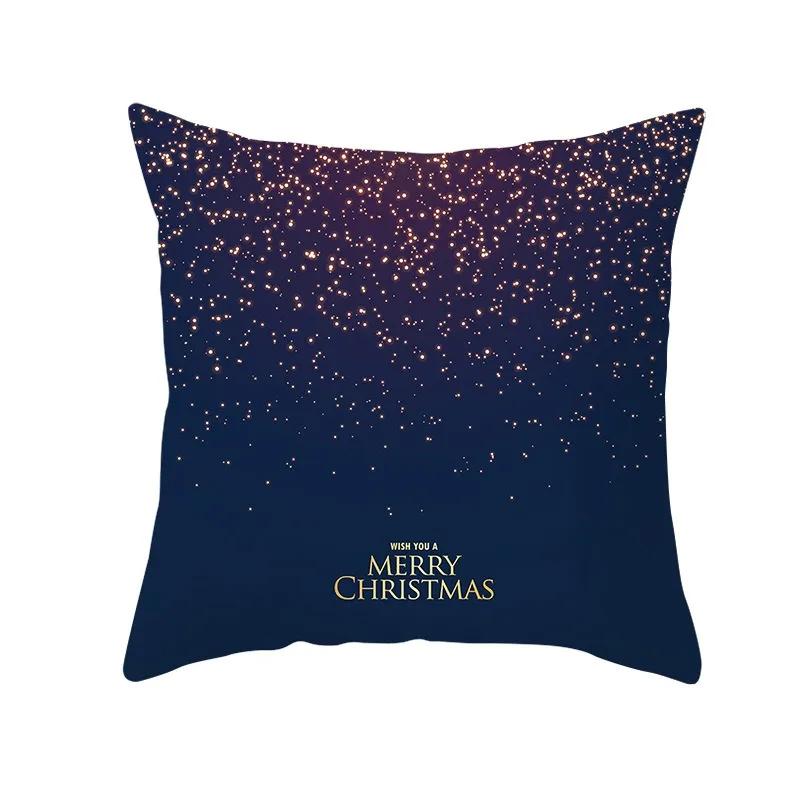 Christmas Tree Pattern Fashion Pillow Office Seat Cushion Cover Christmas Cover Luxury Home Decor