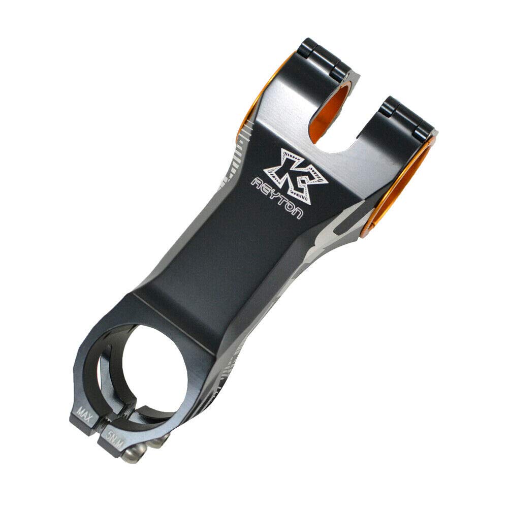 KCNC REYTON MTB Degree Stem 35mm X Anodized SK2112 ±25 31.8mm / 90mm, Black, ST37-25-90-35,