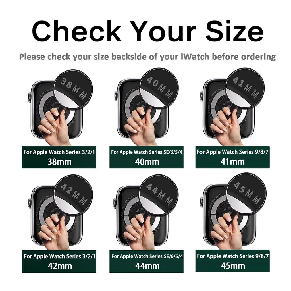 Glass+Diamond Cover For Apple Watch Case 46mm 40mm 44mm 41mm 42mm 45mm Bling Bumper Protector iWatch Series 11 10 9 SE 7 8 Case