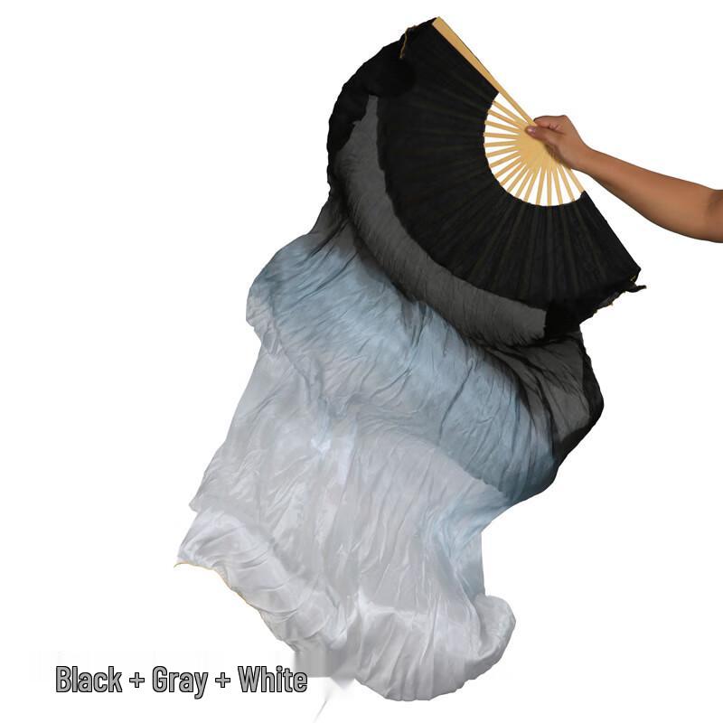 Silk Belly Dance Gradient Performance Fan