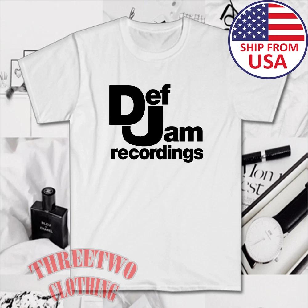 Def Jam Recordings Men s White Size S to 5XL XXXL