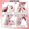 Jewelry Bracelet Jewelry Wearing Assistant Tool Gold Iron Rod Multi functional Crocodile Clip Memo Clip 155mm