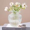 Ins Dreamlike Fluorescent Vase Exquisite Transparent Mushroom Vase Luminous Glacier Vase  Desktop