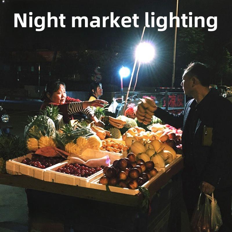 2/4pcs Portable Outdoor Camping Lights USB Rechargeable lamp LED Emergency Bulb Hook High Power Tents Lantern Night Lights Bulb