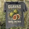 Guavas Retro Commercial Graphic Shirt, Comfort Colors Vintage Guavas Label Tee, Exotic Fruit Lover Tshirt, Cute Unisex Adult Graphic Top