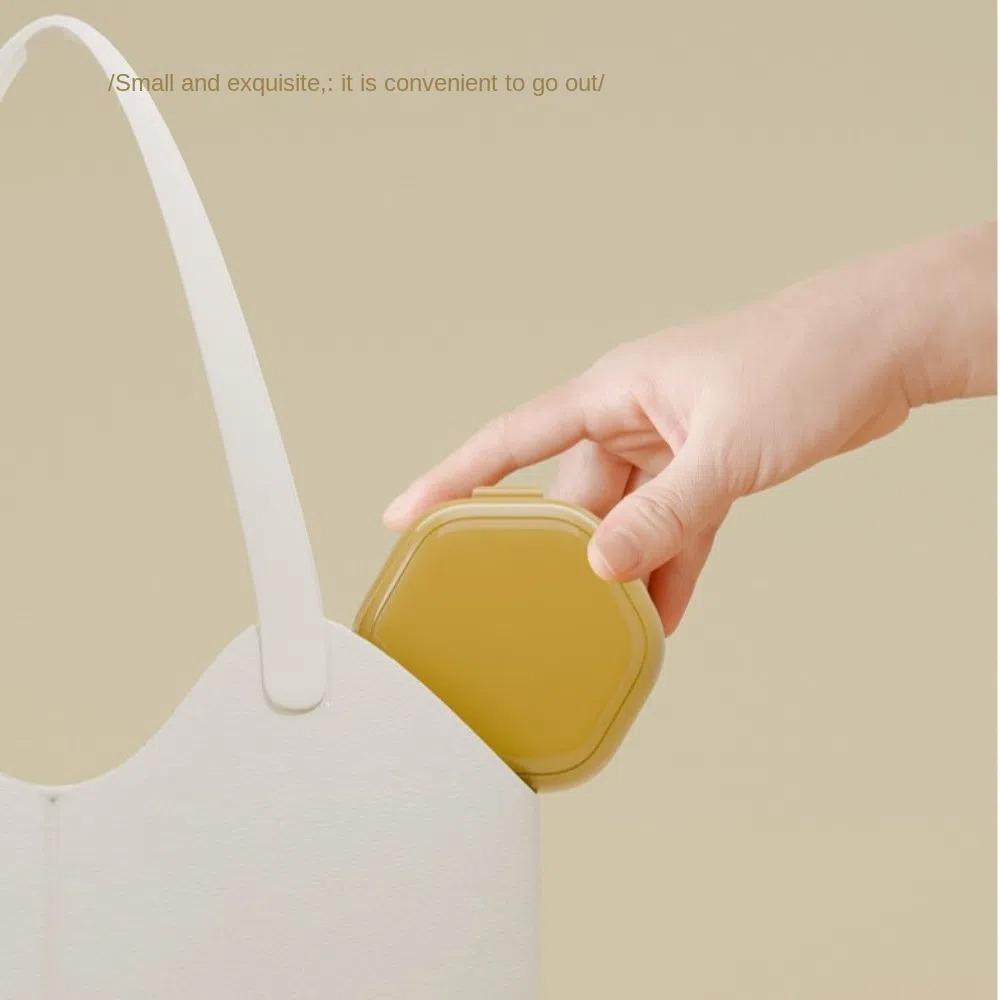 Denture Cleaning Orthodontic Retainer Case Invisible Denture Cleaner Box Teeth Brace