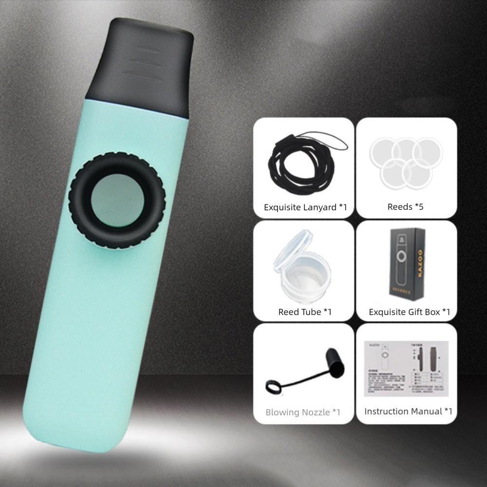 

Lightweight Kazoo Flute Reusable Professional Kazoo ABS Kazoo Music Lovers Gifts світло-синій колір