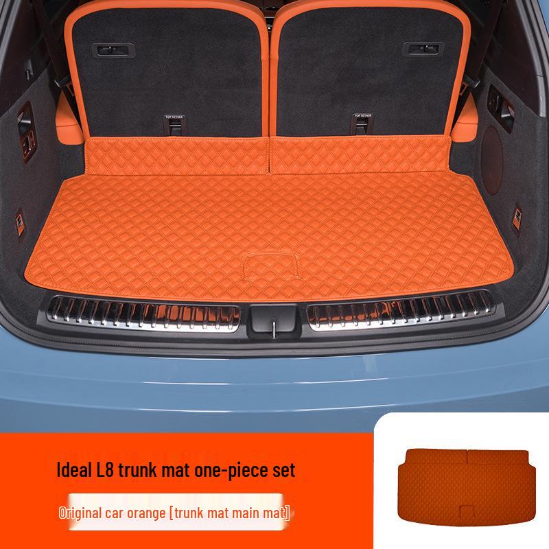 Ideal L8 Trunk Mat: Full Coverage Tail Box Liner for Car Interior Modification