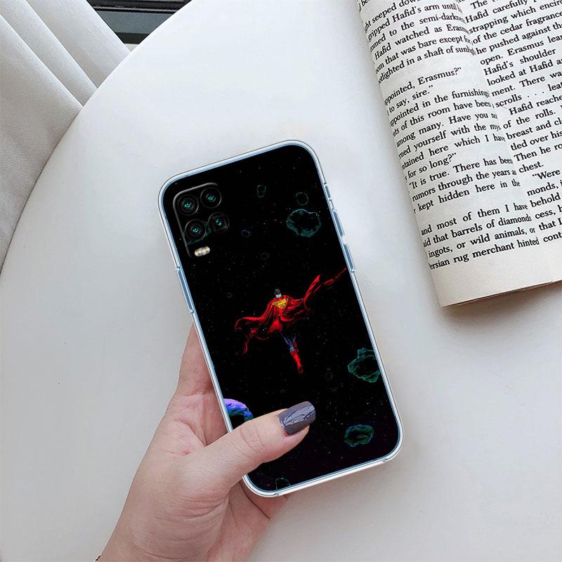 Superman Transparent Phone Case for Motorola Moto E22I E22S E22 E32 E40 E7 E7I G Plus Power Play Stylus G22 G14 Motorola Moto G 5G