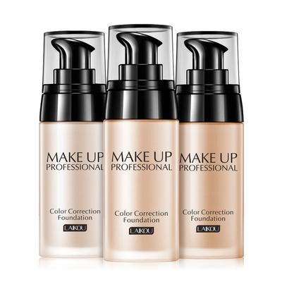 LAIKOU Foundation Makeup Base Face Cream Liquid Foundation Concealer Whitening Moisturizer Oil Control Waterproof Maquiagem 40g