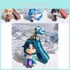 Charming Genshin Impact Keychain Silicone Accessories Perfect Birthday Gifts