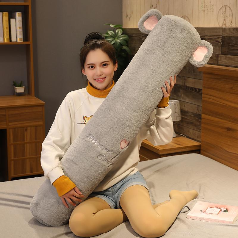 160cm Neues Niedliches Cartoon Langes Plüschkissen Rücken Sofa Bettkissen Schlafender Freund Kissen Heimtextilien
