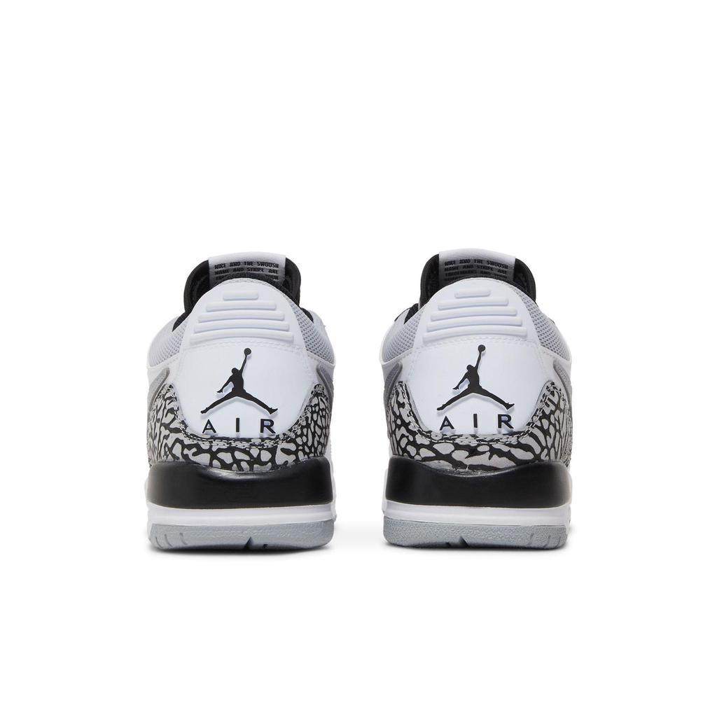 Air Jordan Legacy 312 Low Grade School 'Light Smoke Grey' (Unisex) White / Light Smoke Grey / Black Kids' Basketball Shoes CD9054 105