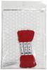 Olympus Thread Sashiko Flower Square Tortoiseshell Red Kit, Single-Stitch Dishcloth, Pattern, White, SK303,