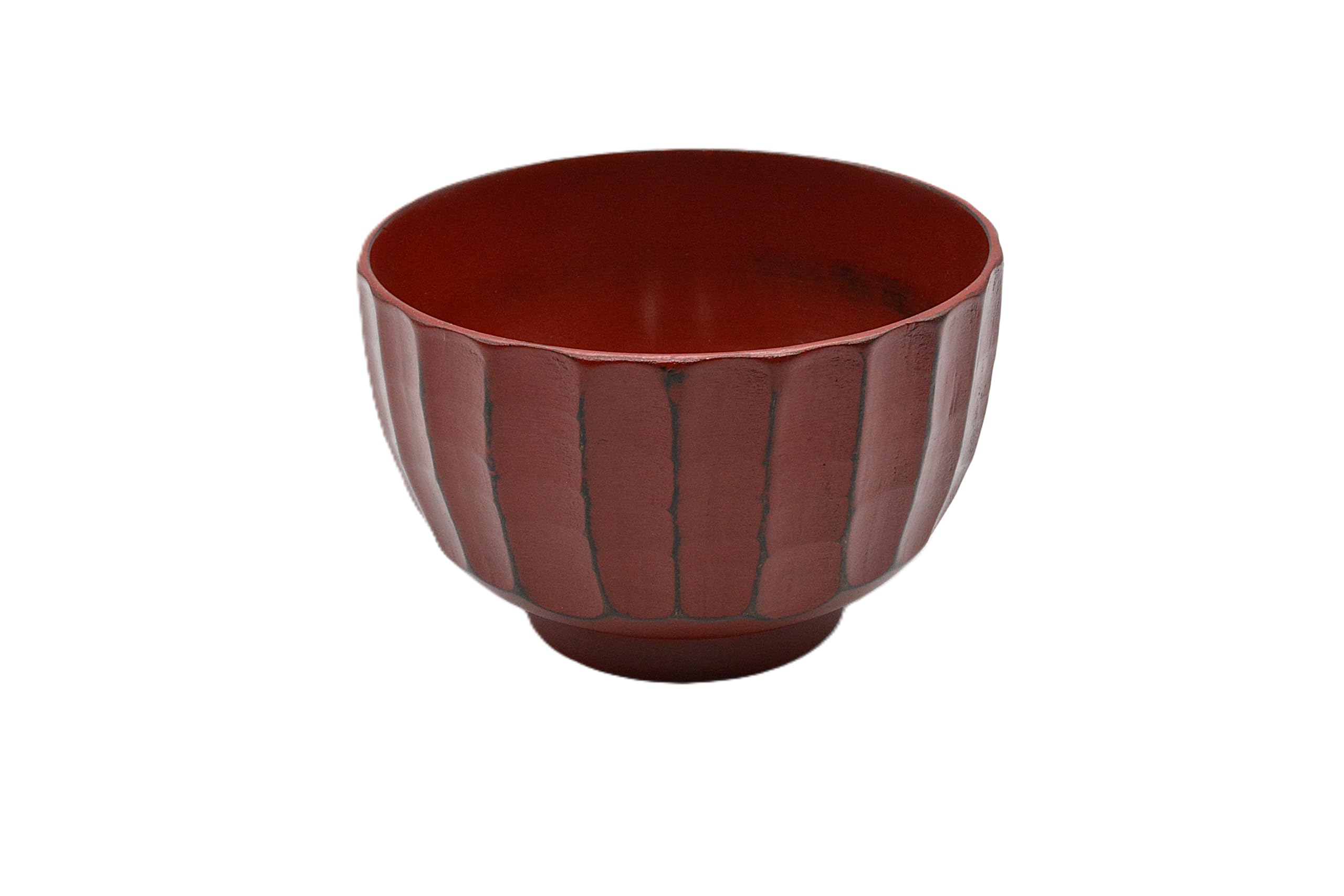 

Kishu Lacquerware by Tsunoda Seibei Shoten, Kamakura Style Soup Bowl, Negoro, Nano Coat, Dishwasher Safe, WR-468974