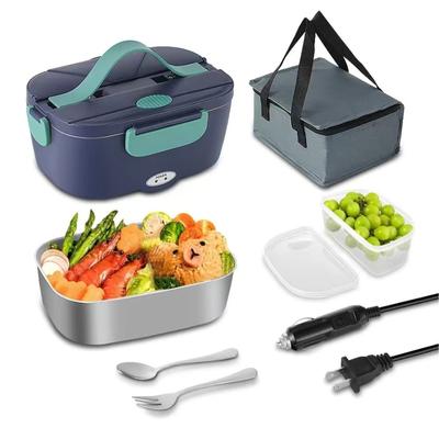 Electric Lunch Box for Home Use 220V, Car Use 12V 24V, 304 Stainless Steel
