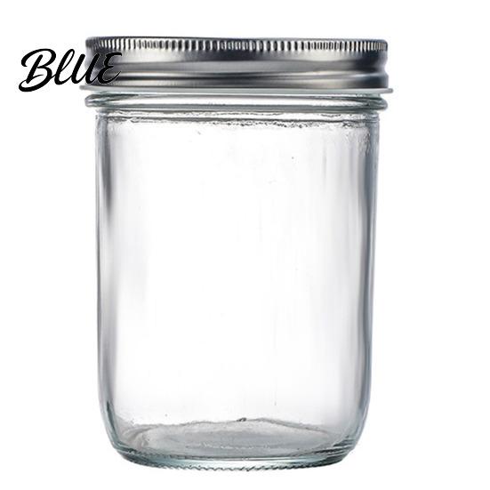 Nuts Sealed Jar Clear Multifunctional Airtight Lid with Screw 300/400/500/650ML Glass Large Capacity Fruit Jam