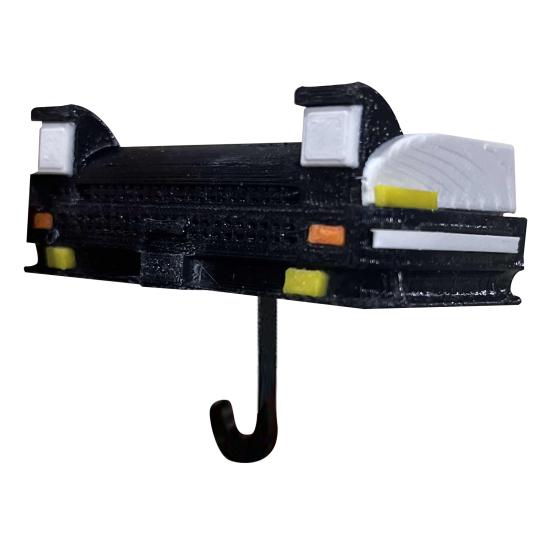 

Винтажный держатель для ключей Ride Car Open Headlights Key Holder Wall Mount Retro Style Key Storage Holder Gift for Auto Enthusionaries чёрный