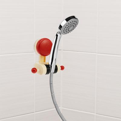 3PCS Suction Cup Shower Head Holder Adjustable Shower Head Bracket Wall Mounted Handheld Removable Handheld Showerhead Holder