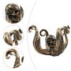 Halloween Unique Tentacles Skull Animal Sculpture Cup Holders Resins Ornament Hanging Hook for Home and Office Decors