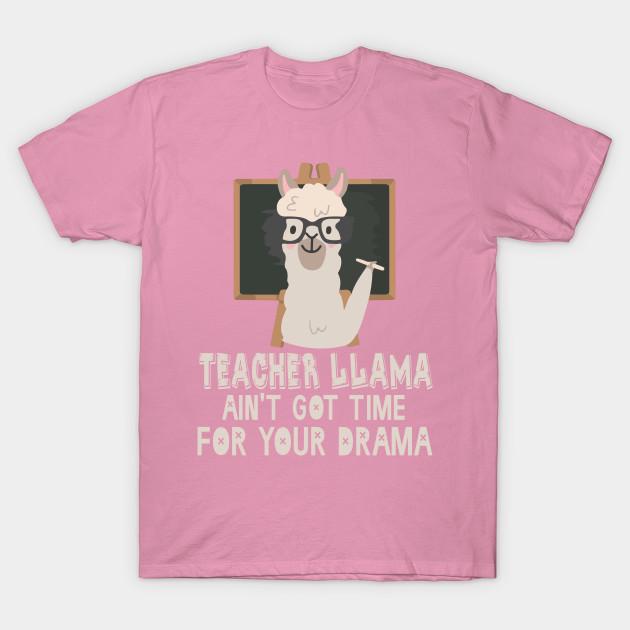 Ayollar o'qituvchi lama drama uchun vaqti yo'q kulgili T-shirt Harajuku bosmali kawaii futbolka yozgi qisqa yengli ayollar futbolkasi top