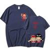 Hot Anime Slam Dunk Print T-Shirt Rukawa Kaede Sakuragi Hanamichi T Shirts Unisex Women Fashion Loose Oversized High Street T-shirt