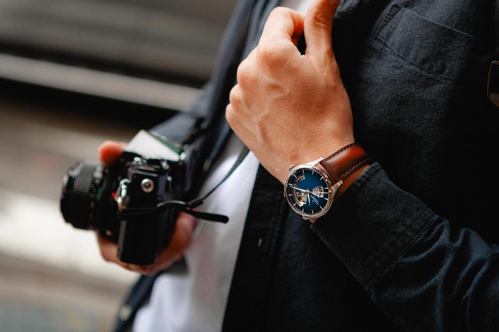 Hamilton Jazzmaster Open Heart Automatic Officially Guaranteed Watch, H32675540, Unisex, [Imported]