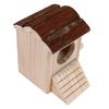 Hamster Hideout House Cute Warm Large Space Rodent Sleeping House for Guinea Pigs Gerbils Rats Small Animals