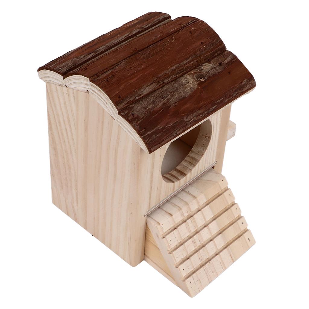 Hamster Hideout House Cute Warm Large Space Rodent Sleeping House for Guinea Pigs Gerbils Rats Small Animals