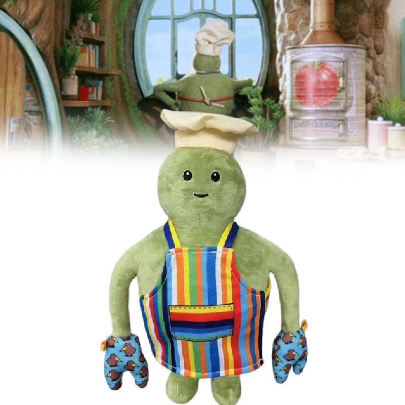 Tiny The Chef Show Plush Toy Cartoon Character Stuffed Doll Decoration Gift