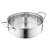 Debo Xibell 28cm Double Layer Enamel Steamer & Soup Pot