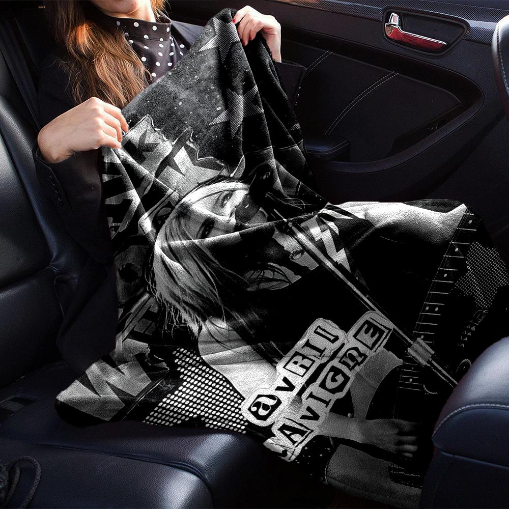 Punk Rock Music Icon Blanket Soft Throw Blanket For Home Bedroom Bed Sofa Travel Office Solid Christmas Blanket