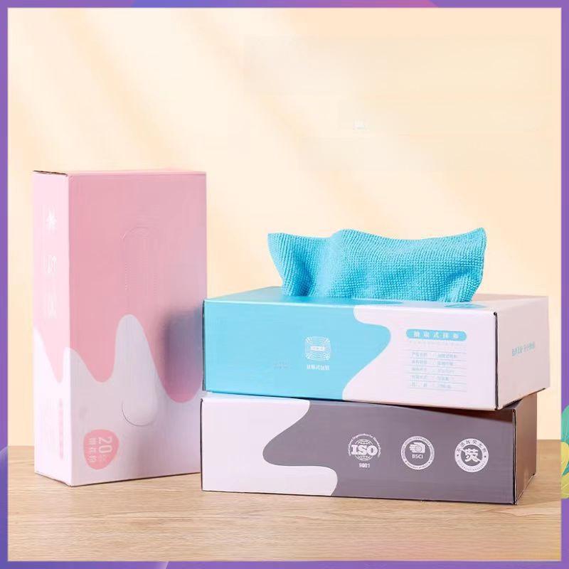 Vytahovací silná houbička na drhnutí z mikrovlákna - Opakovaně použitelná savá utěrka do kuchyně