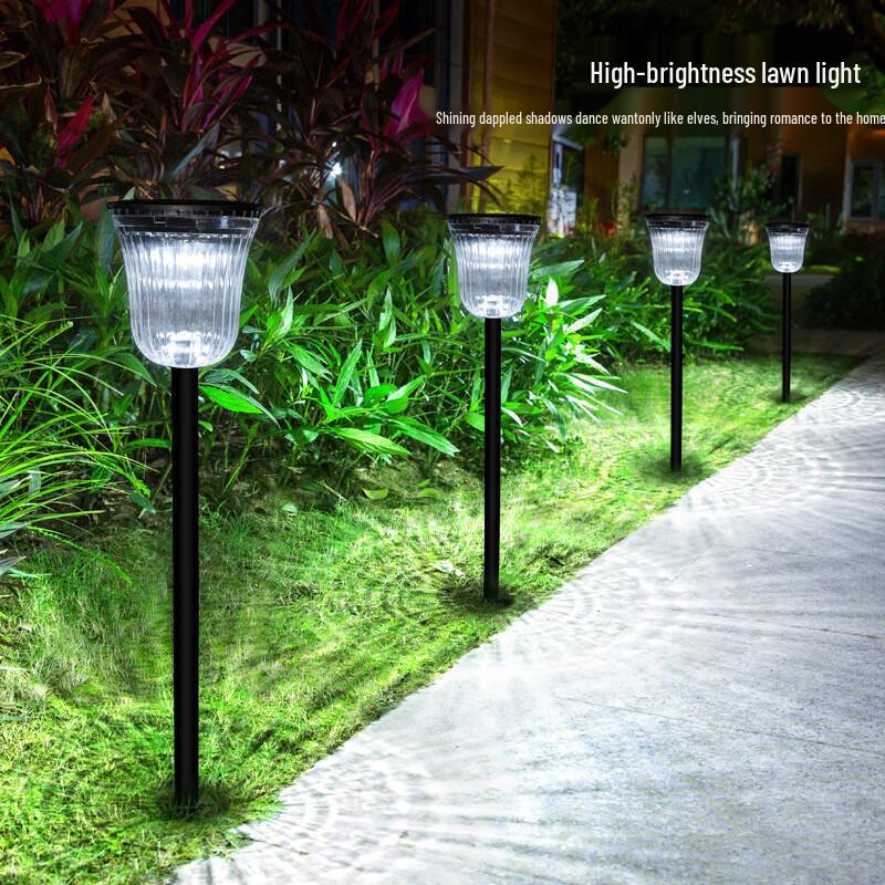 LED Solar Flower Basket Garden Light