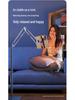 Adjustable Floor Stand for Tablets and Phones – Ideal for Streaming & Binge-Watching At Home or Dorm