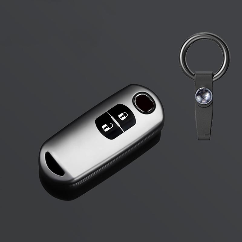 Tpu 2/3/4Buttons Auto Remote Key Shell Case Cover--Mazda 2 3 6 Atenza Axela Demio Cx-5 Cx5 Cx-3 Cx7 Cx-9 Car Accessories