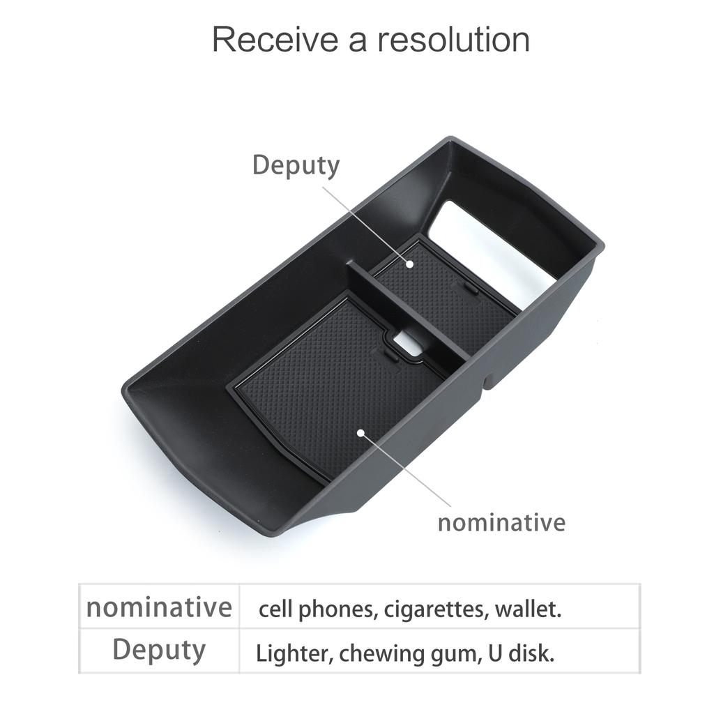 for PEUGEOT 408 2025 308 2025-2025 Armrest Storage Box Car Center Console Organizer Tray Accessories Tidying