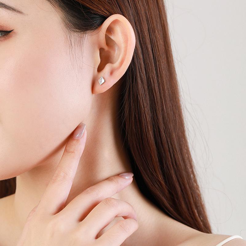 Tancise 925 Sterling Silver Zircon Earrings Drop Earrings For Women Wedding Party Gifts