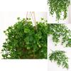 Artificial Eucalyptus Wall Hanging With 5 Fork Round Leaves For Home Decor And Photography Props