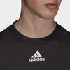 Adidas Slim Fit Tennis Polo Shirt Men Tops Black H50265