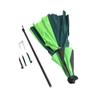Fishing Umbrella Outdoor 2 Layer Rain Protection Universal Folding Sunshade Sunscreen Casual Green Color Matching 2meter