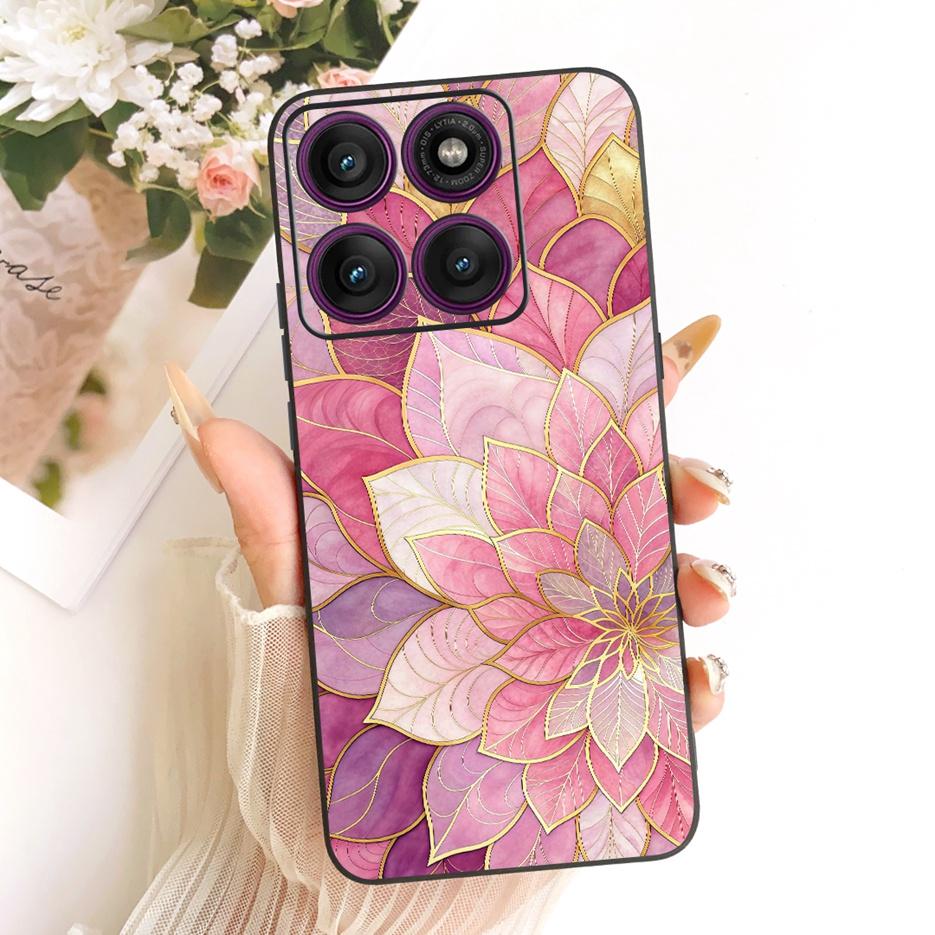 For Motorola Edge 60 Fusion Case Edge60 S Luxury Candy Painted Cover Soft Silicone Case For Motorola Edge 60 Pro Edge60 5G Shell