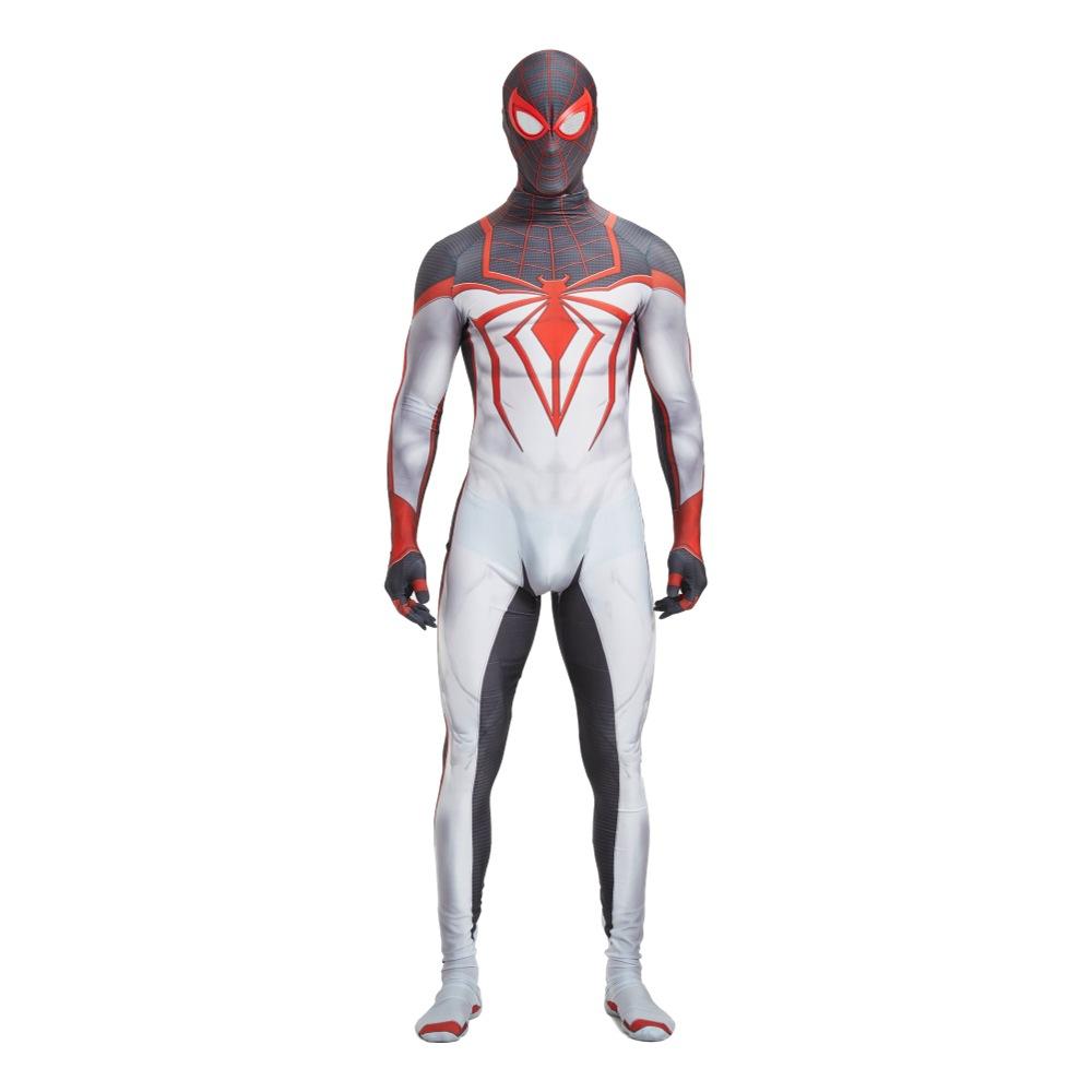 Spider-Man Costume Hero Far From Home Iron Spider 3D Print Bodysuit Halloween Cosplay