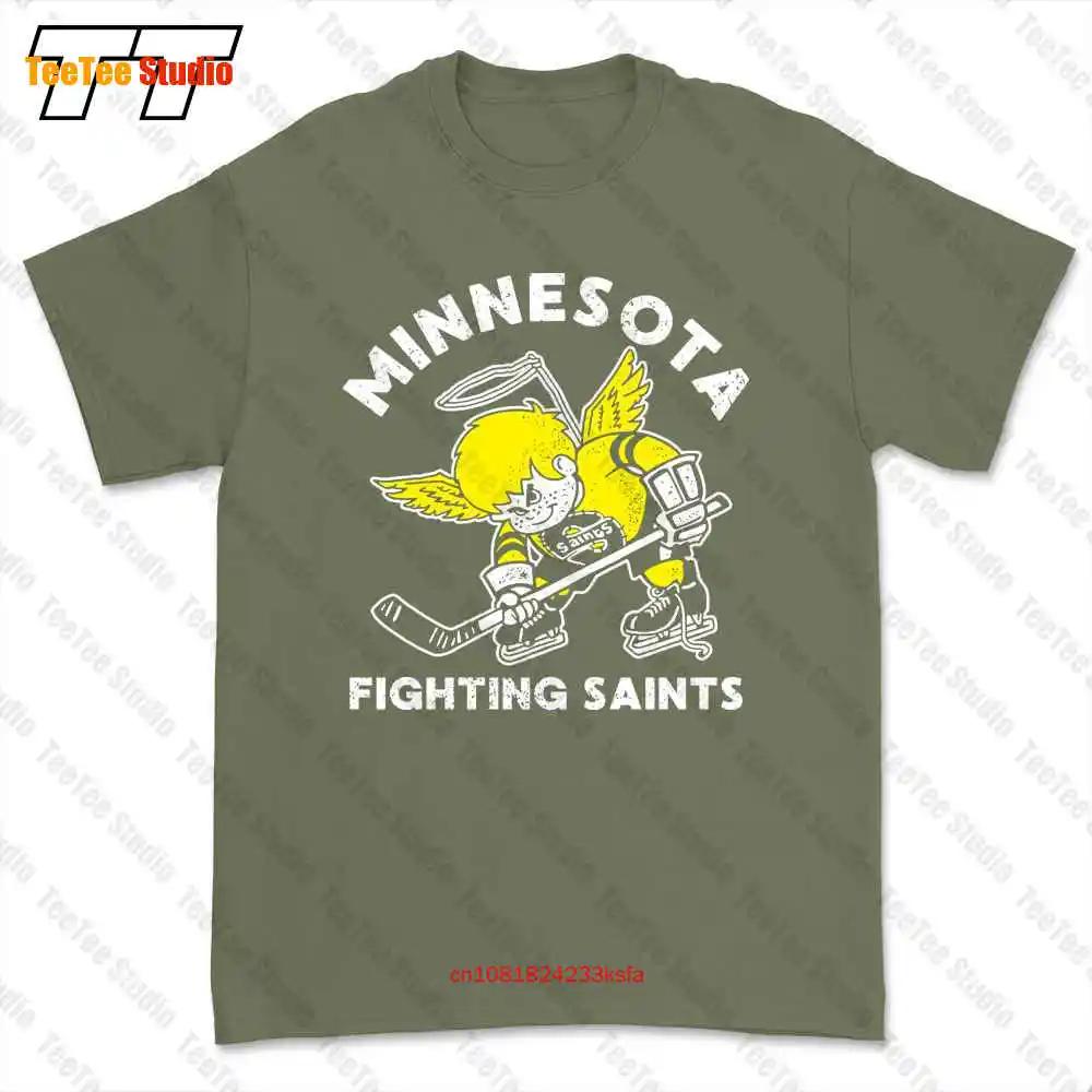 Minnesota Fighting Saints Tshirt Tee TIEJ