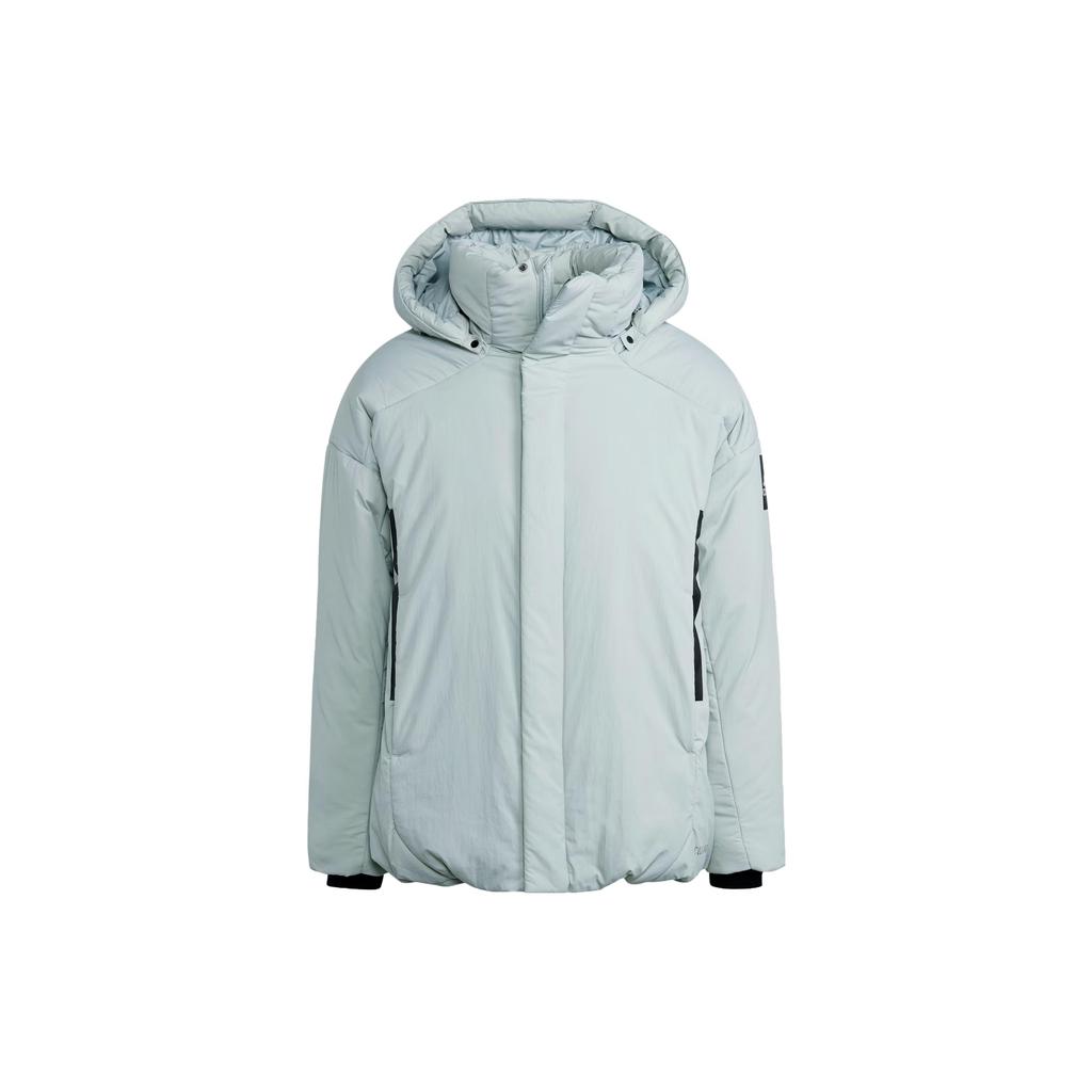 New Adidas MYSHELTER Down Jackets Men Light Gray Blue HZ5699