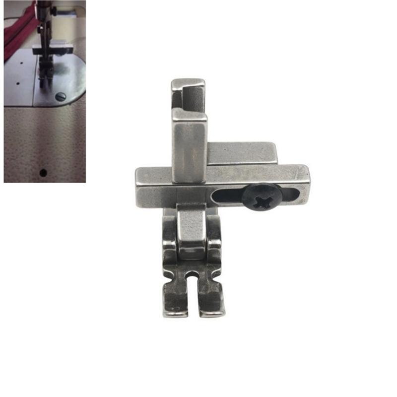 YEQIN Universal-Nähfuß #T3, 3-in-1, Aus Kunststoff - 2 Stück, Verstellbar Für Links/rechts/mittig (für Flache Auto-Nähmaschinen)
